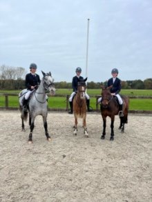 Fabulous results for Millais Equestrian Team